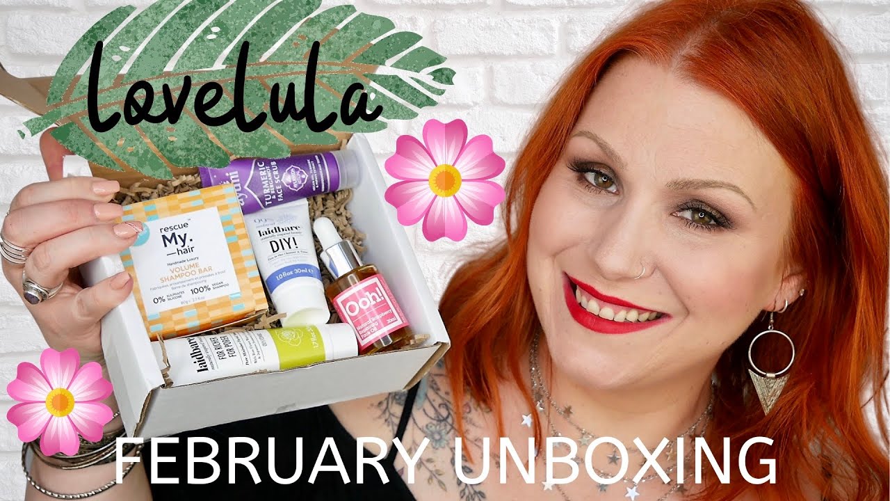 LOVELULA FEBRUARY BEAUTY SUBSCRIPTION BOX UNBOXING //SHIPS INTERNATIONALLY