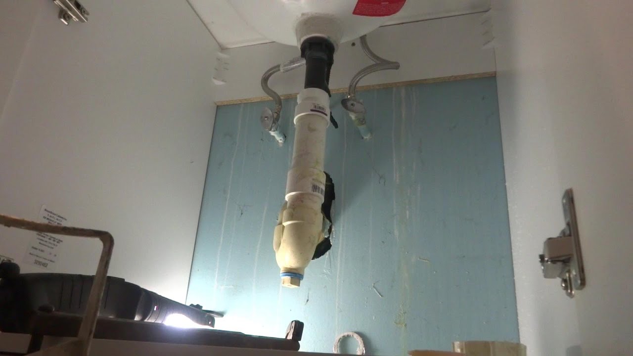 BATHROOM VANITY REPLACEMENT REMOVE OLD INSTALL NEW YouTube