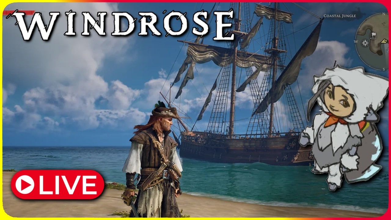 O jogo de Piratas mais antecipado de 2026?? Windrose Demo