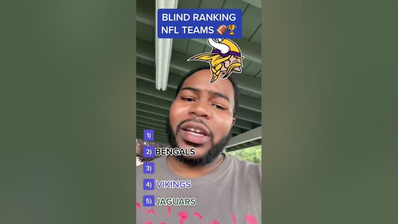 BLIND RANKING NFL TEAMS nfl highlights , nfl live , nfl preseason