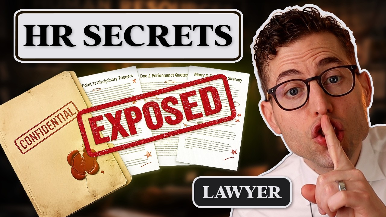 NEVER Trust HR With These 3 Things (Lawyer’s Warning)