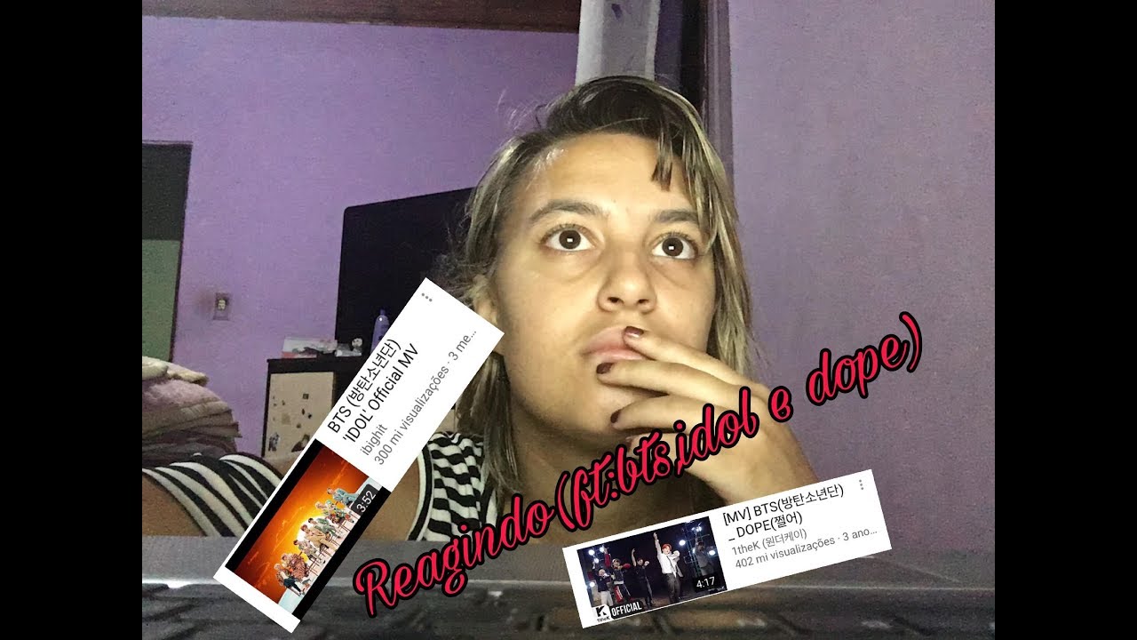 TAG:  reagindo (ft:bts, idol e dope)