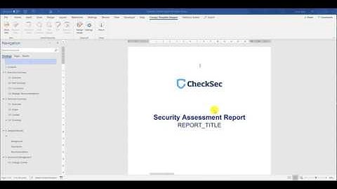 Canopy - Simple Pentest Report Template Setup