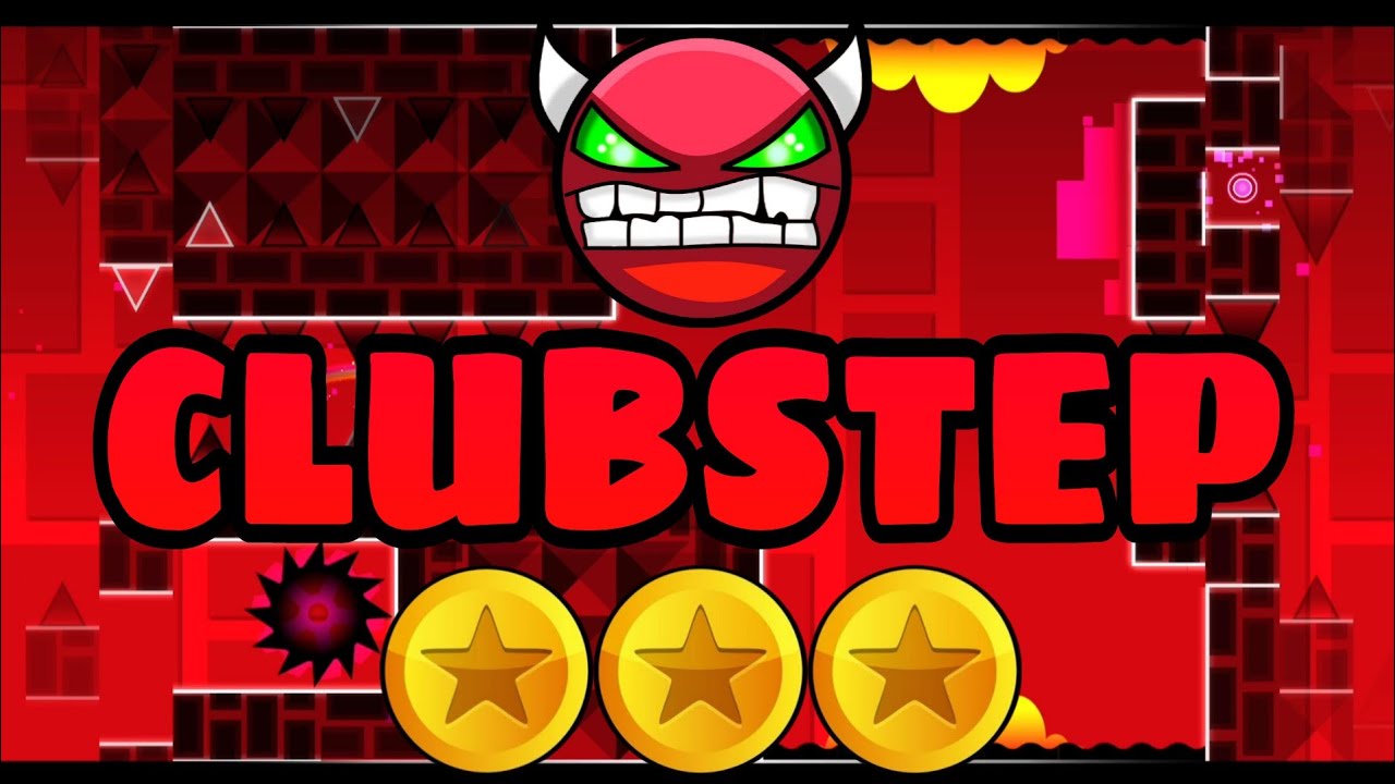 Geometry Dash - CLUBSTEP - ( ALL COINS ) - YouTube