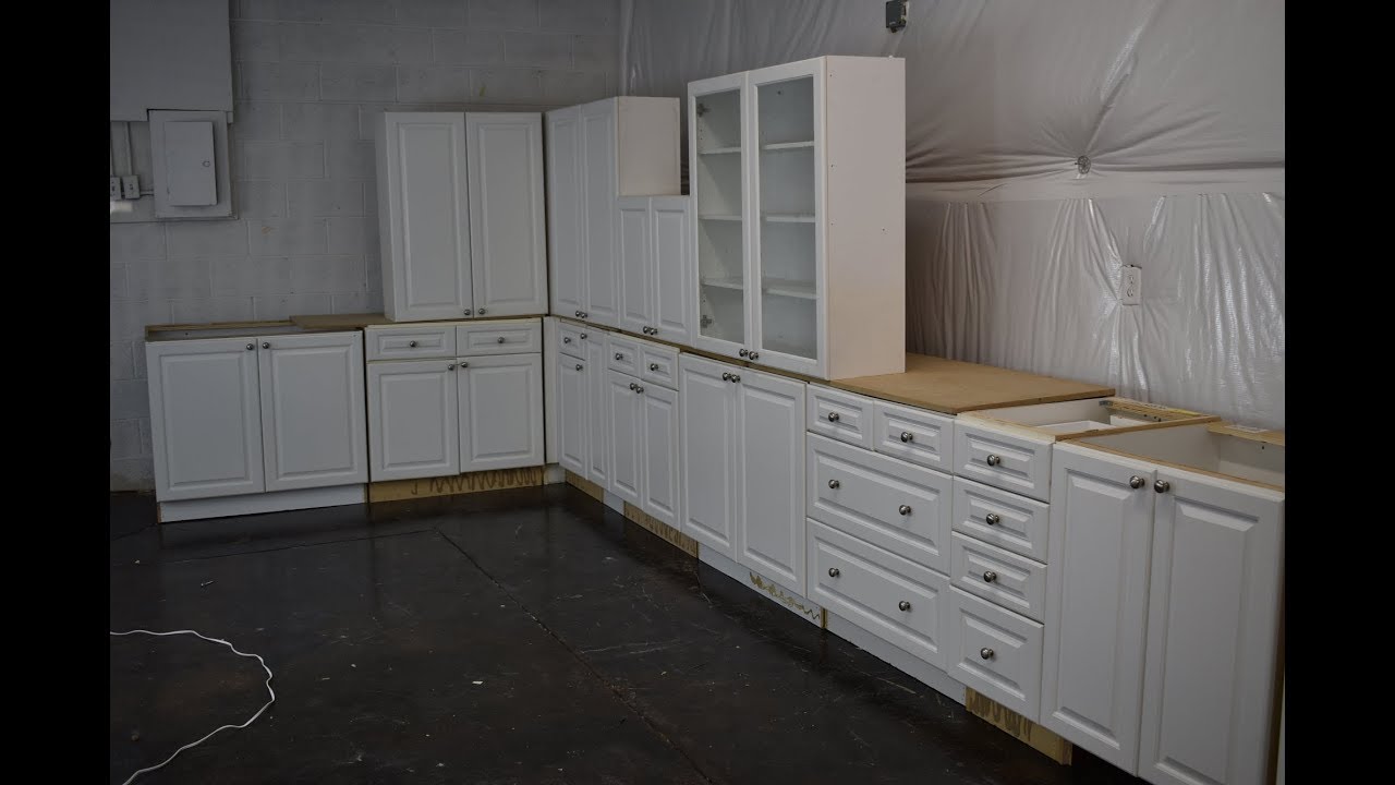 New Set Alert White Kitchen Cabinet Set W Extra Tall Wall