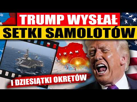 SETKI SAMOLOTÓW I OKRĘTY W AKCJI - NA ROZKAZ TRUMPA