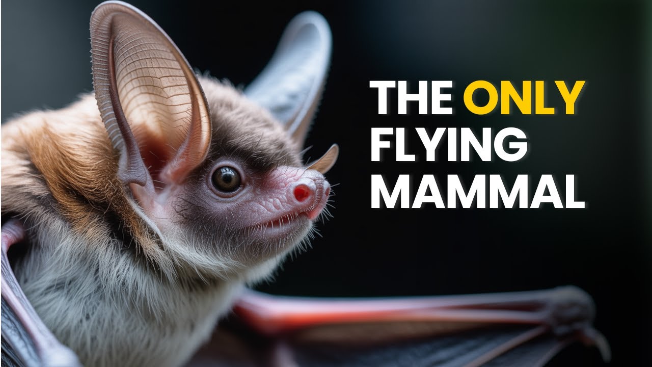 Bats: The Only Mammals That Can Truly Fly 🦇