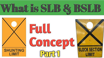 Indian Railways board system || Shunting limit Board || Block Section limit Board Part 1