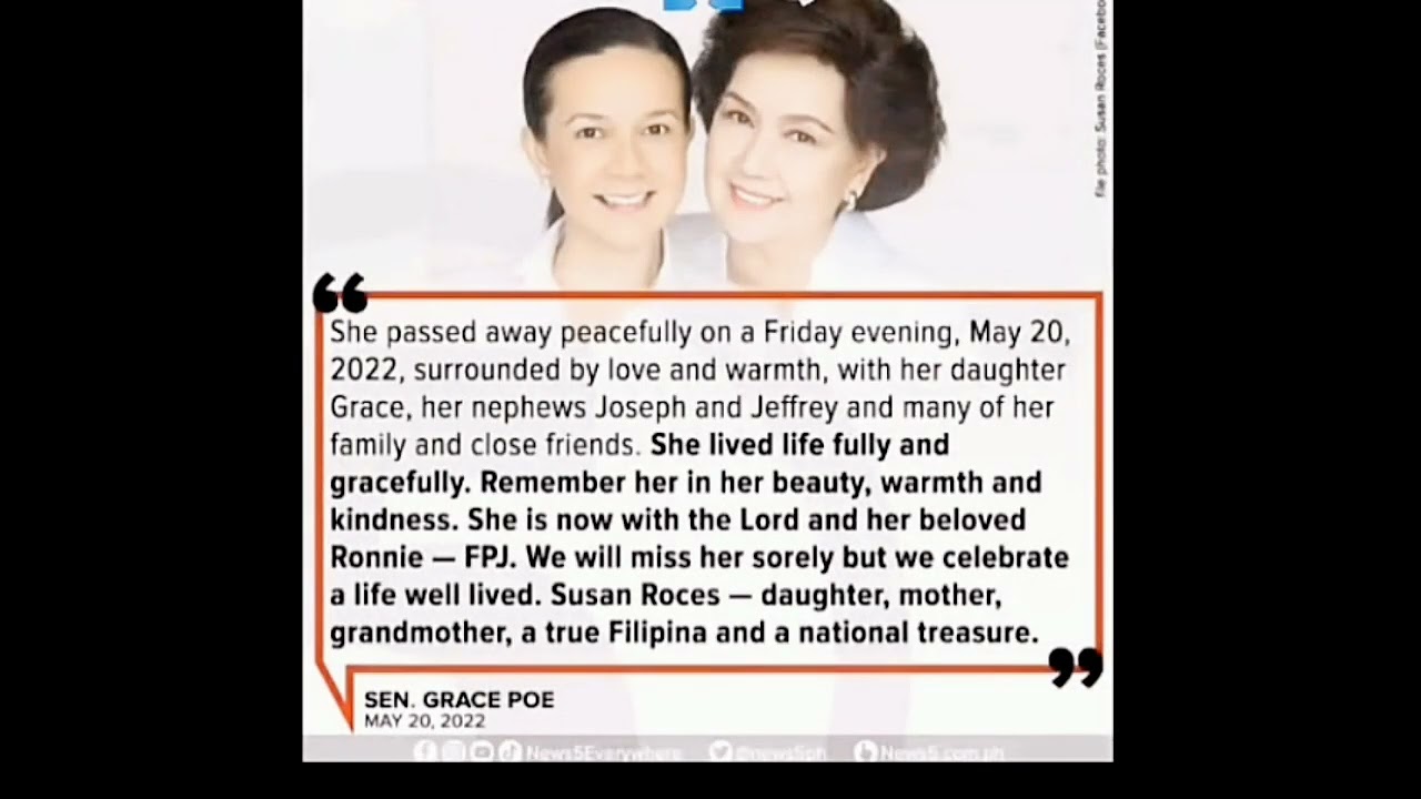 FPJ AND SUSAN ROCESS LOVE STORY