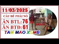 TAMMAO XSMB 11/03| SOI CẦU XSMB | SOI CẦU MIỀN BẮC | SOI CẦU LÔ |SOI CẦU ĐỀ | XSMB |TAM MAO SOI CẦU