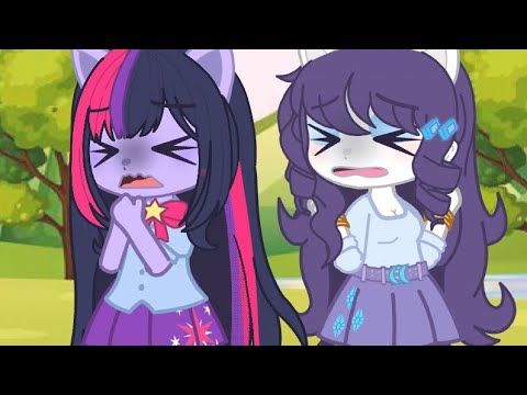 Twilight and Rarity scream!! mlp gacha