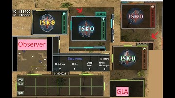 Command & Conquer Generals Zero Hour (custum control bar and logo)