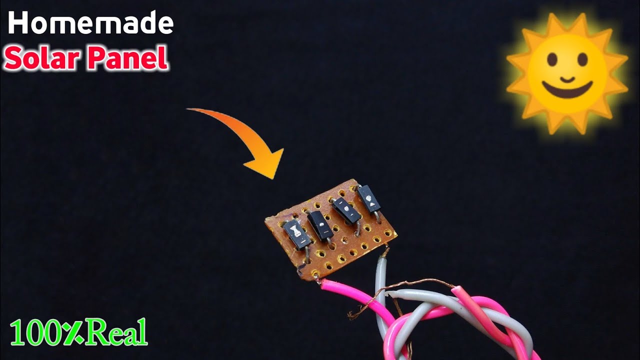 How To Make Solar Panel At Home || Solar Panel Ghar Par Kaise Banaye ...