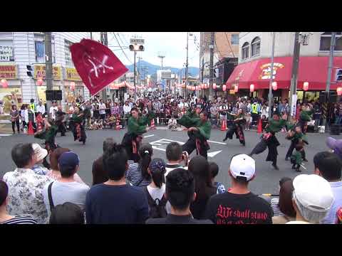 第７０回秦野たばこ祭・はだのよさこい踊り　本町四ツ角　HADANO乱舞「翔」