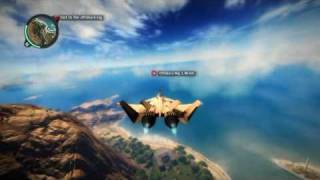 Just Cause 2 - Mission: Black Gold done with Jet Fighter (G9 Eclipse)