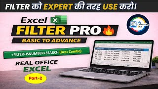 Excel FILTER Function Part 2 🔥 Advanced Dynamic Filtering | Hindi-English Tutorial