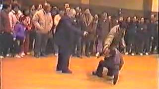 Ma Yue Liang push hand (90 years old)