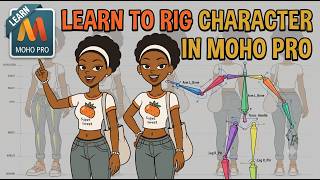 How to Rig a 2D Character in Moho Pro 14 (Step-by-Step Tutorial) --- Part 1