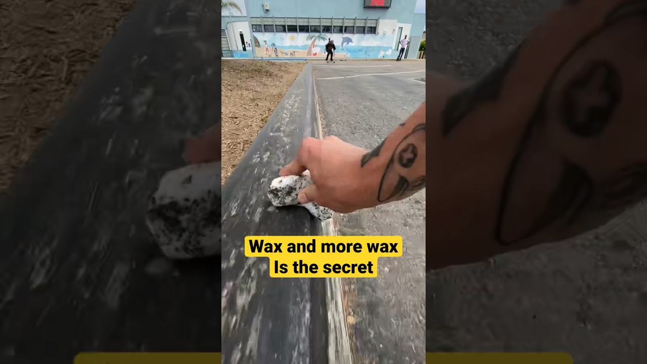 More wax is the secret 😆 🤫 