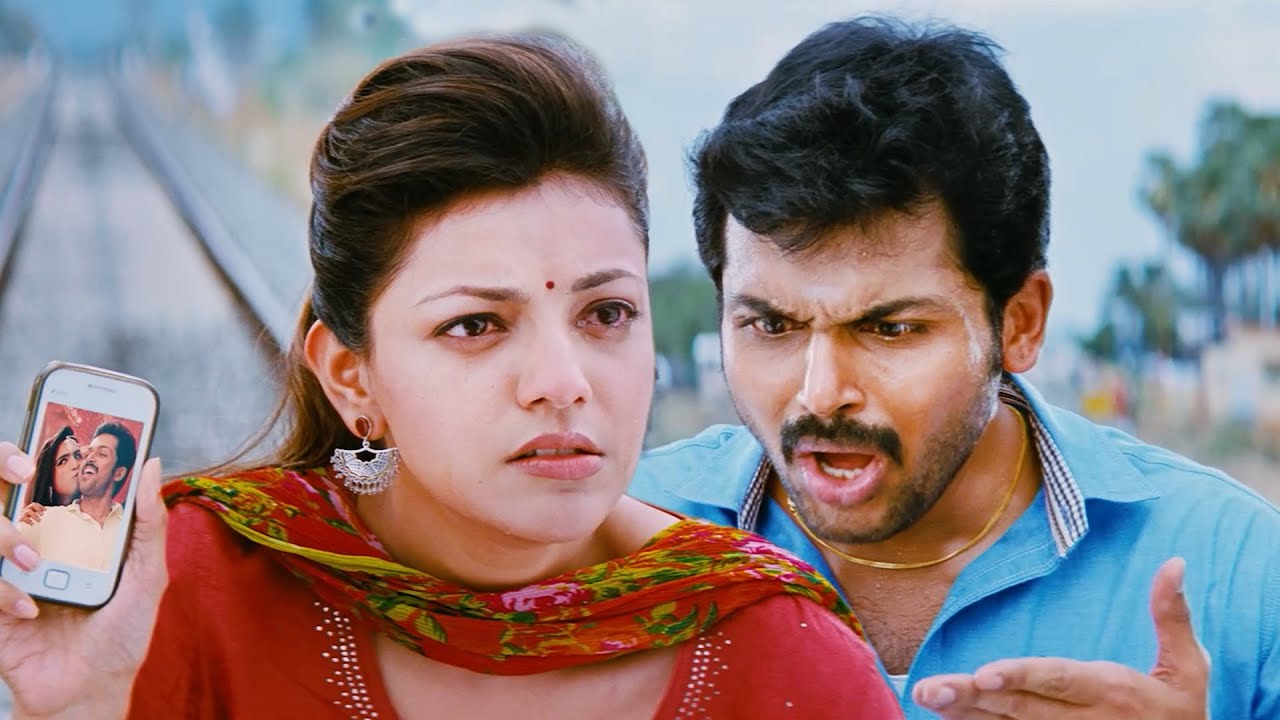 എടോ ദയവു ചെയ്ത് ഈ ഫോട്ടോയിൽ കാണുന്ന കരീന ചോപ്ര ആരാണെന്നു പറ.. All in All Azhagu Raja, Karthi