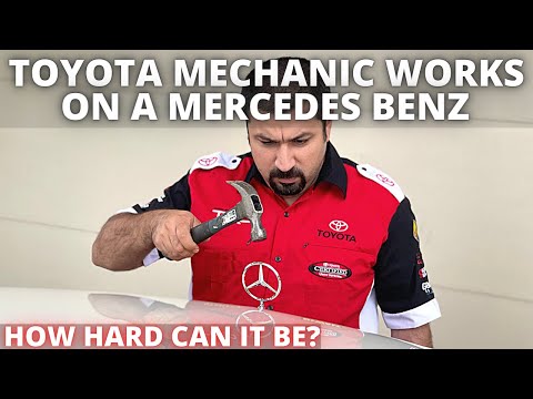 Toyota mechanic works on a Mercedes Benz. How hard can it be?