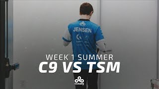 Cloud9 vs TSM | LCS Week 1 Highlights (2017 Summer)