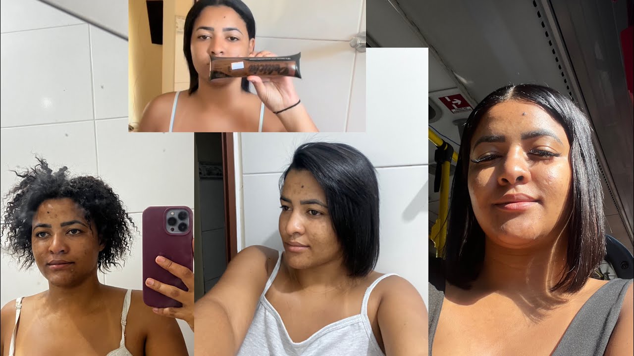 Evolução do meu cabelo com #Henê da 1 até 8 Aplicações