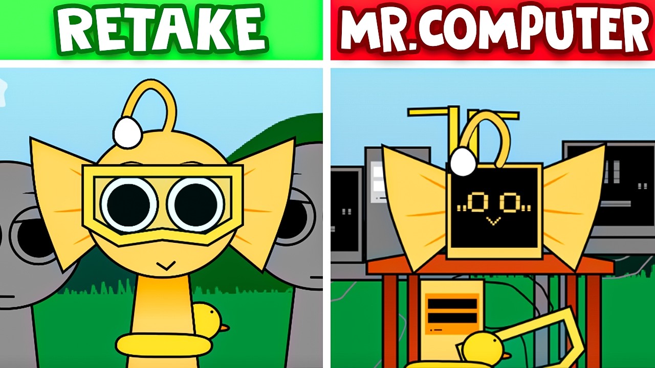Incredibox Sprunki Retake BUT Everyone MR FUN Computer! - YouTube