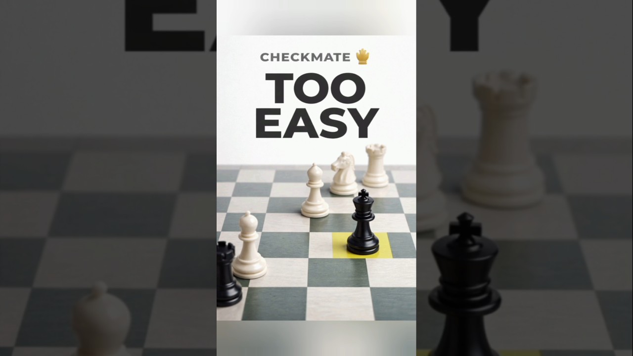 An easy checkmate he never saw coming ♛😌 | 