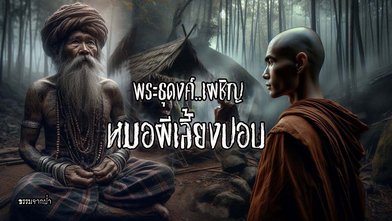 พระธุดงค์เผชิญหมอผีเลี้ยงปอบ กลางป่าสาละวันแดนลาว | EP.35 ธรรมนิยาย พระธุดงค์ผจญภัย