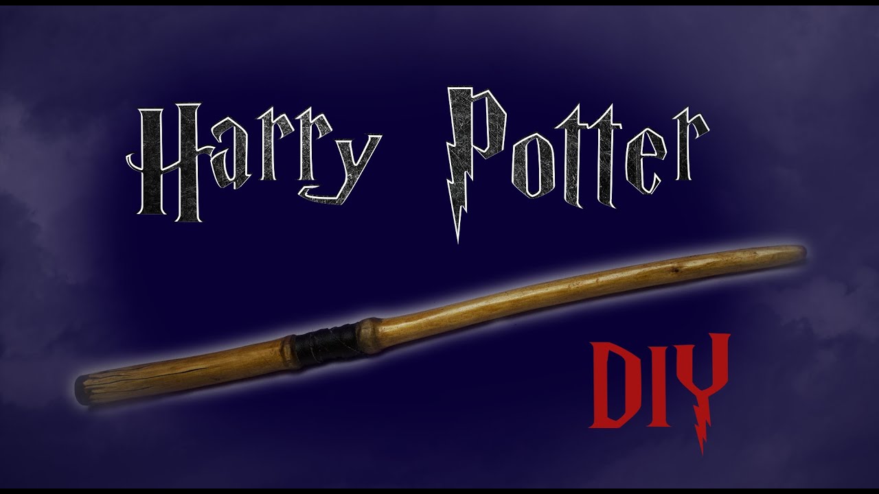 Construction d'une baguette Harry Potter DIY - YouTube