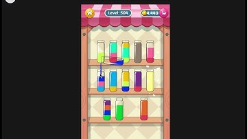 Water Sort Puzzle I Level 504 I  Facebook I SOLVED