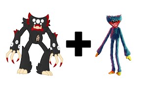 Killy Willy + Huggy Wuggy and Mamy Long Legs + Huggy Wuggy = ??? Poppy Playtime Animation Chapter 2