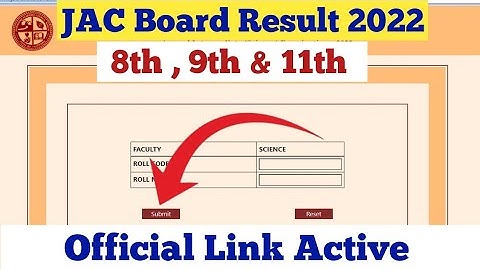 JAC Board 8th , 9th & 11th Result 2022 kab aayega|JAC Board Result Kaise check Kare|JAC Board Result