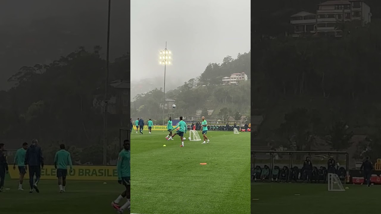 ESTÊVÃO E RICHARLISON NO MODO 'JOGA BONITO' NA SELEÇÃO! 🇧🇷🔥🪄 