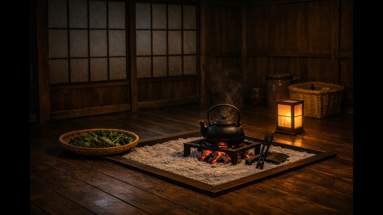 Windy Night & Hearth II | 風の夜と囲炉裏2 - YouTube