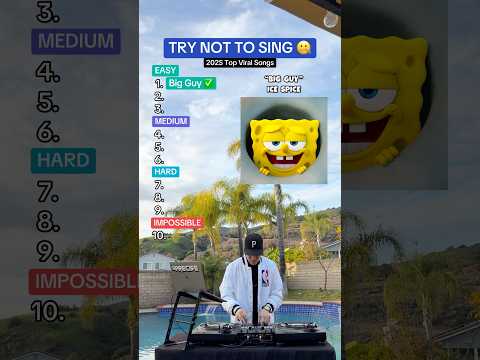 Try NOT To Sing 🤫 (2025 Top Viral Songs)