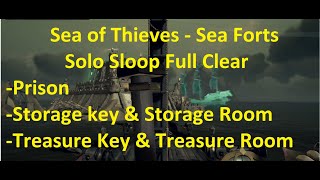 Sea Fort Full Clear (Treasure Room, Prison, & Storage Room
