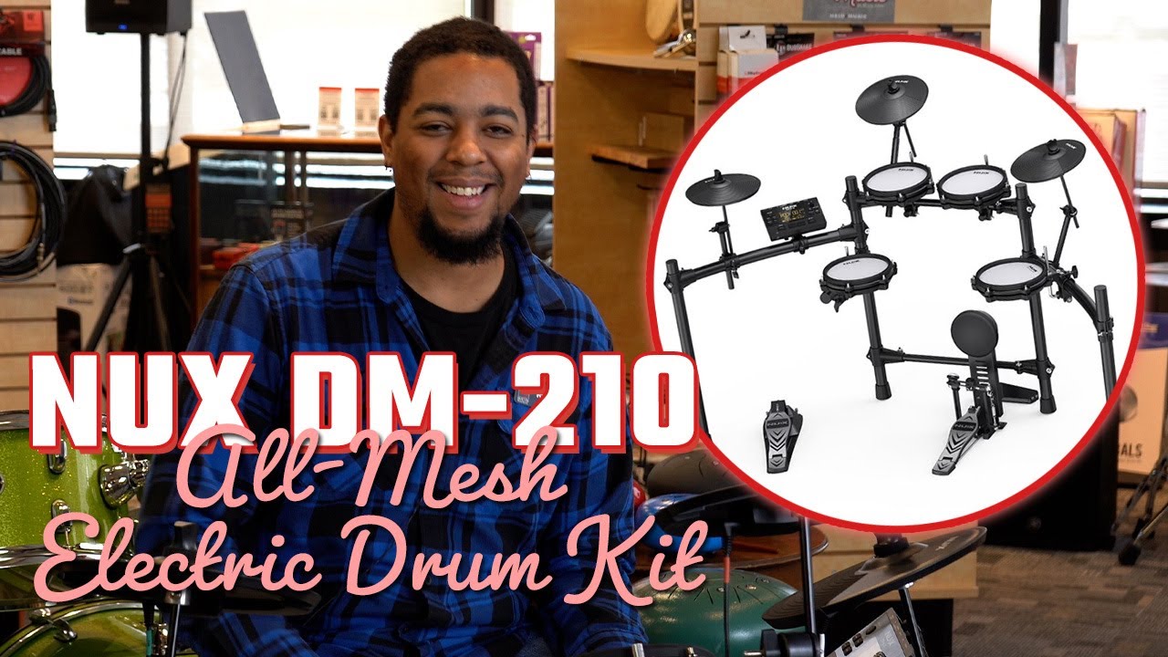 nux-dm-210-electric-drum-kit-overview-and-demo-heid-music-youtube