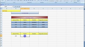 MS-EXCEL TUTORIAL PART-16(vlookup#6)(Bangla)