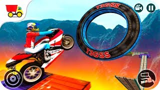 Bike Racing Games - Impossible Motor Bike Tracks - Gameplay Android free games screenshot 2