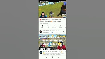 HYDRA ALPHA Classer Reaction On When Hydra Won Elites Custom Day Last Match😤#HydraAlpha #HydraDynamo