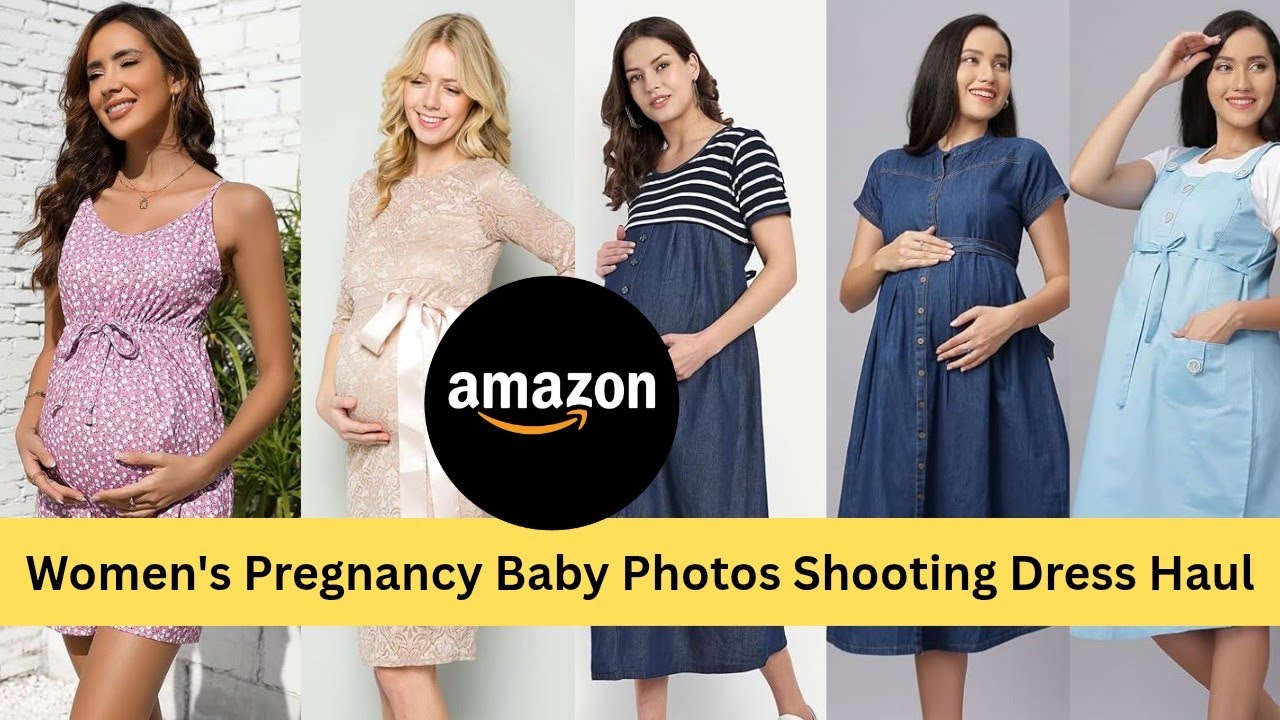 “Maternity Photoshoot Dress Haul 👗 | Pregnancy Fashion & Baby Bump Photoshoot Ideas 💕”