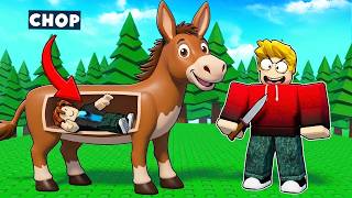 ROBLOX CHOP AND FROSTY TRIED ANIMAL HIDE &amp; SEEK !