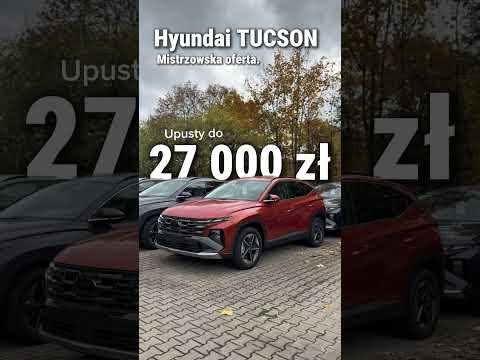 Plac pełen TUCSONów, samochody dostępne od&nbsp;ręki i&nbsp;upusty sięgające nawet 27 000 zł!  🔥

Wybierz swojego TUCSONa i&nbsp;wyjedź nim nawet dziś. Takiej okazji nie&nbsp;warto odkładać na&nbsp;później!  😉