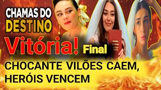 Final de Todos: Rüya, Çiçek, Cemre, Ozan, Omer, Iskender e Çelebi em Chamas do Destino