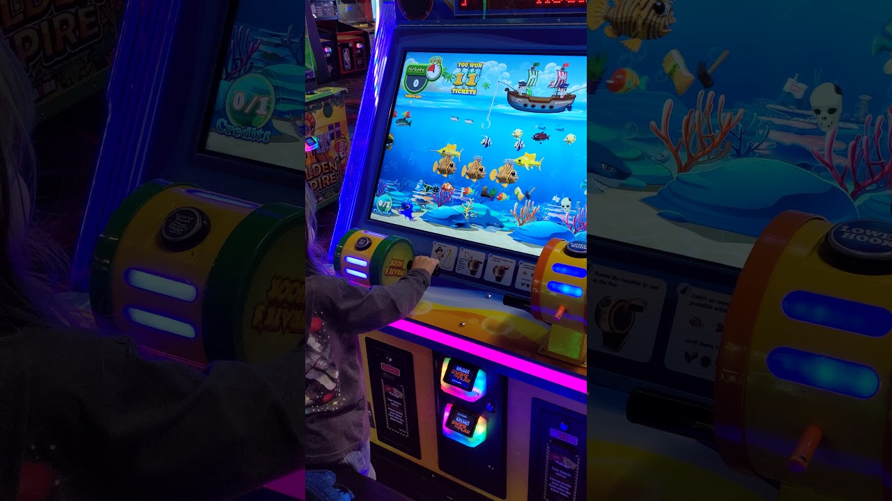 20191018 Austin Arcade Fishing Game