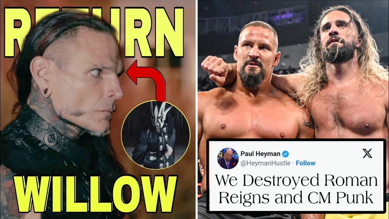 Jeff Hardy Return as Willow, Cena & Travis Tag, Heyman Blast Roman & Punk, Star Return on SmackDown