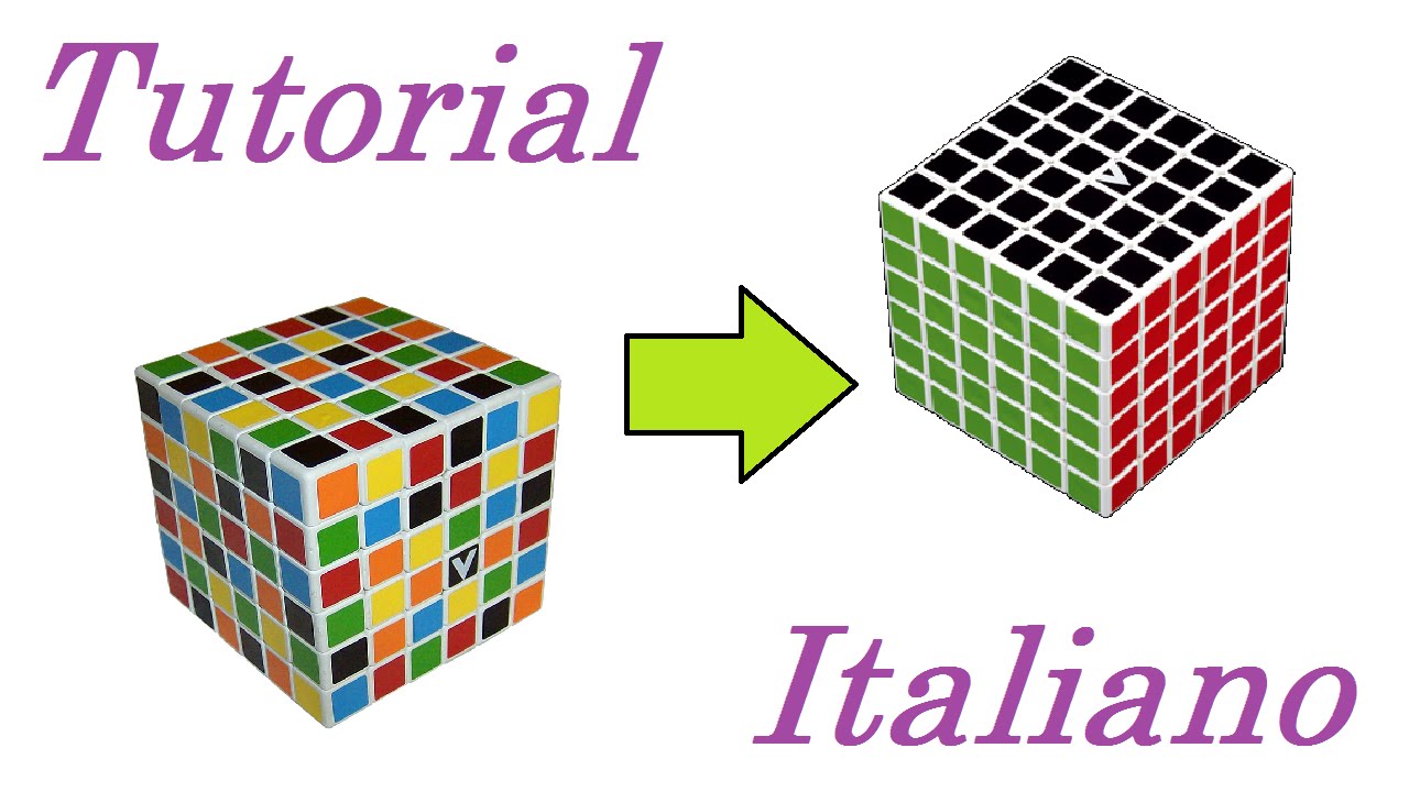 Cubo Rubik 6X6X6 Tutorial [ITA]
