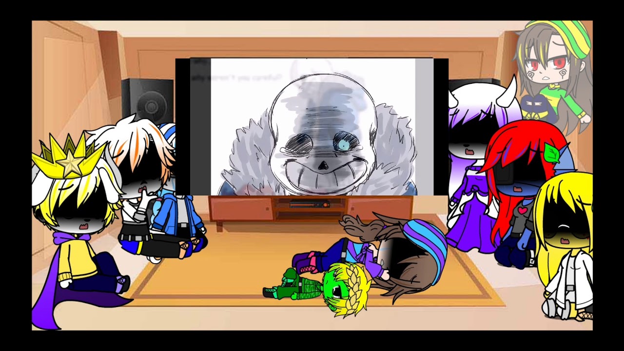 ~Undertale react to 7 years old~ (my first react video)